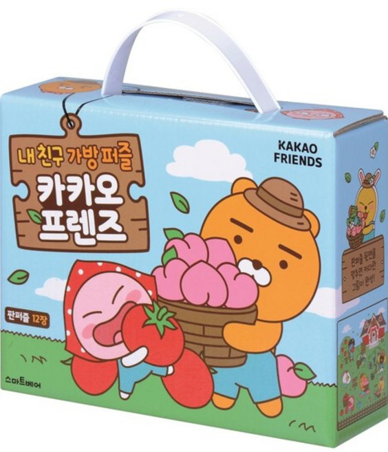 스마트베어 내친구 가방퍼즐 카카오프렌즈, 단품, 상세 설명 참조