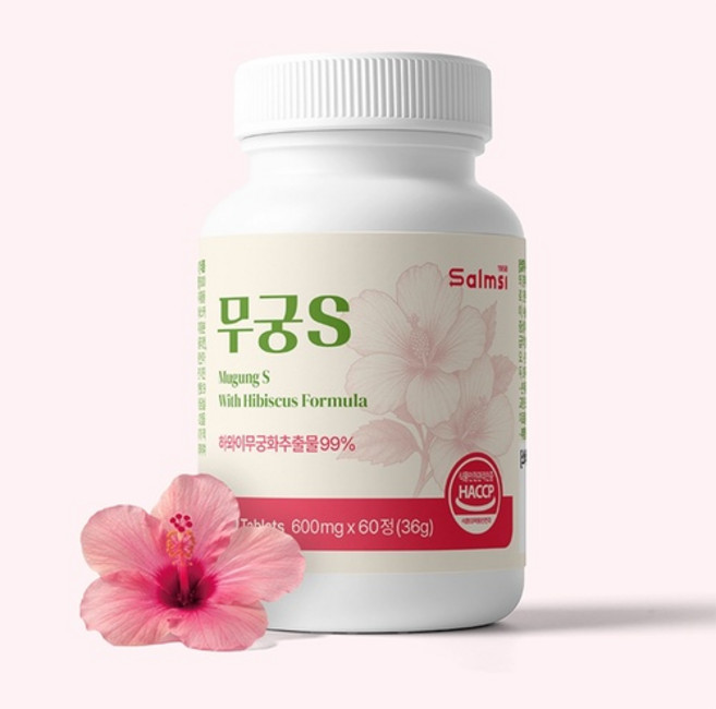 무궁화다이어트 하와이 무궁화 추출물 효능 haccp 인정, 1개, 60정