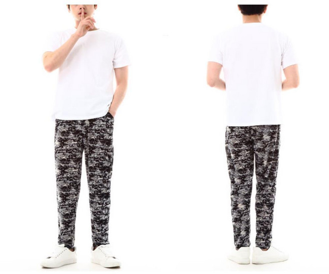 밀리터리 안입은 느낌 시원한 밴딩 남자 바지 편한바지 공부바지 긴팬츠 신축성 막입는 잠옷바지