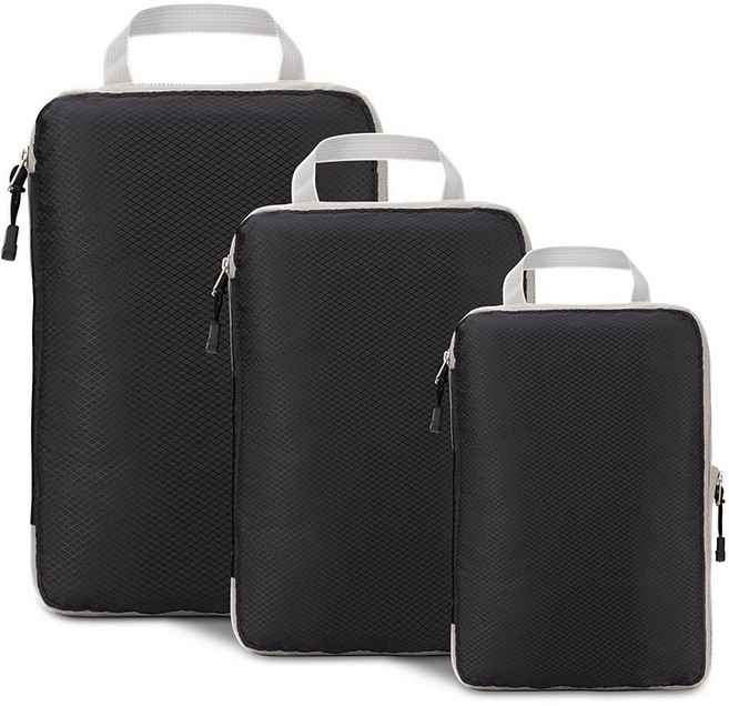 트래블앤모어 여행용 부피순삭 압축파우치 3종세트, 1개, 3세트