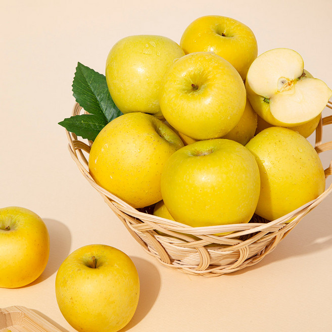 [더조은푸드] 황금사과 시나노골드 가정용 5kg (29~31과), 1개