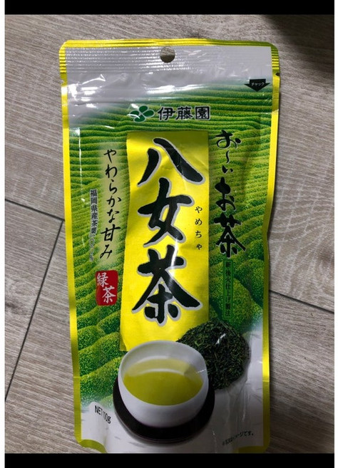 伊藤園 八女茶 減糖綠茶 日本茶 冷泡, 1個