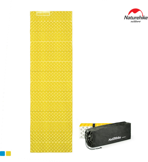네이처하이크 HD14단 매트 플러스 백패킹 캠핑 동계용 발포 비박, 옐로우, 1개