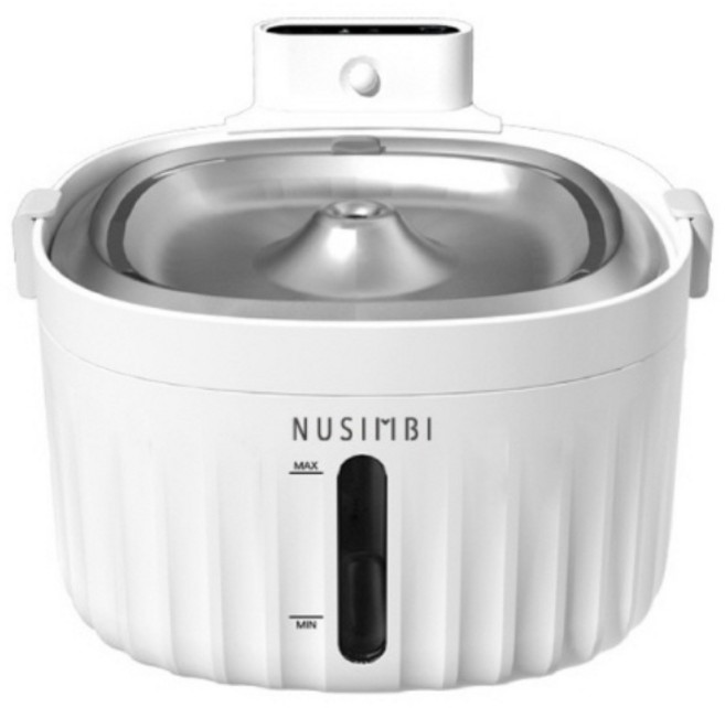 누심비 강아지 고양이 펫 급수기 정수기 무선 자동 스마트 센서 저소음, 강아지 고양이 펫 무선 급수기, 1개