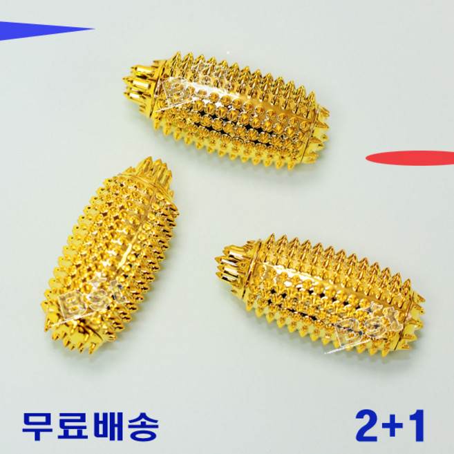 손지압기 수지침 손바닥 지압봉 2+1 발바닥 자석 지압기, 황금손지압기(2+1), 1세트