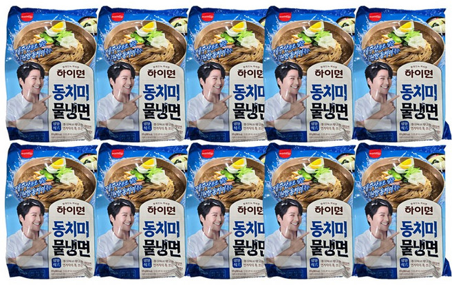 삼립 평양식 동치미 물냉면 970g x 10개