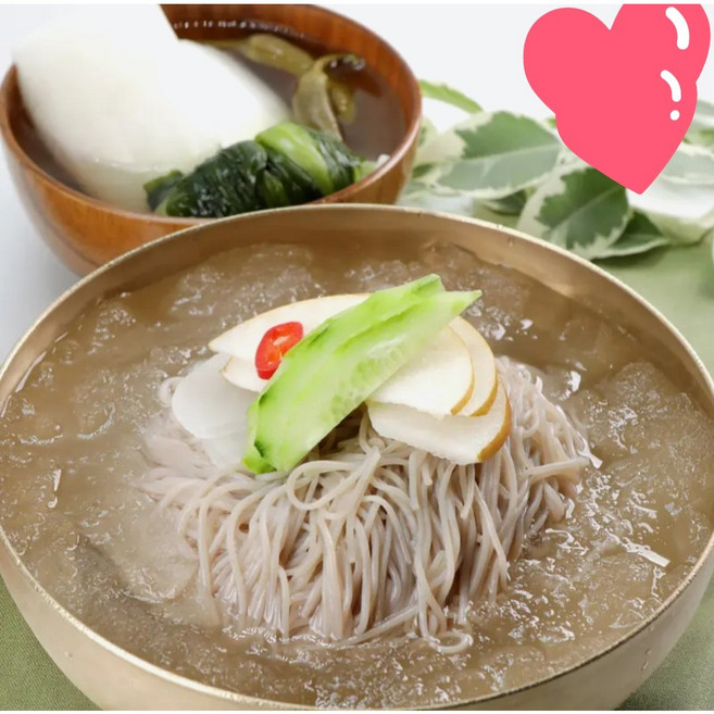 무더운 여름 시원한 얼음과 동치미 반반 냉면 10인분 함흥/평양/동치미/사골/비빔, 1개