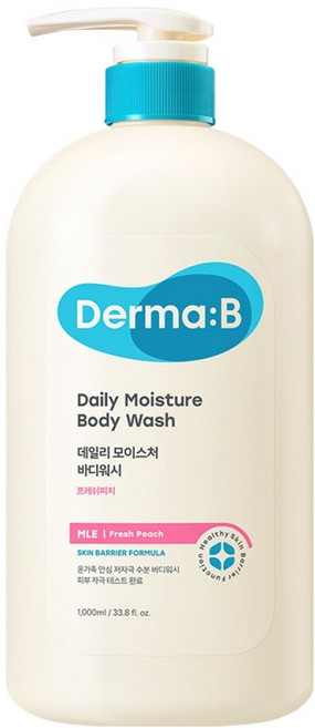 더마비 데일리 모이스처 바디워시 프레쉬 피치향, 1L, 1개