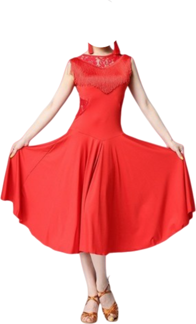 스포츠댄스복 라틴 벨리 댄스스포츠 원피스 무대의상