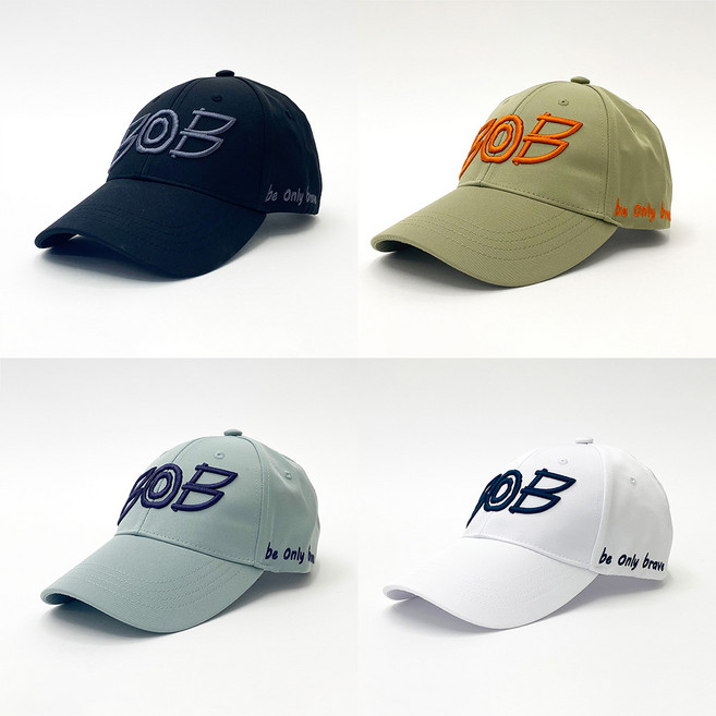 [BOB골프 기획신상 출시] 비오비골프 남/여 트윌 포인트 베이직 볼캡/골프모자 - BGU5ACP901, Free, 민트