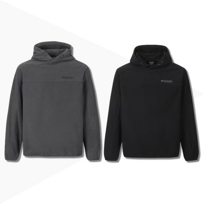 백화점정품 디스커버리 남성 기모 후드 티셔츠 플리스 후리스 긴소매 데일리 긴팔 후드티