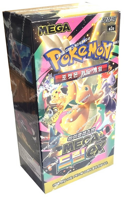 pk 포켓몬카드 MEGA 하이클래스팩 MEGA 드림ex 10팩 1박스 메가드림, 혼합