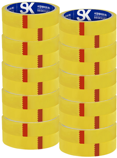 서경 아크릴 셀로판테이프 (20mm x 25m -20개입), 20개