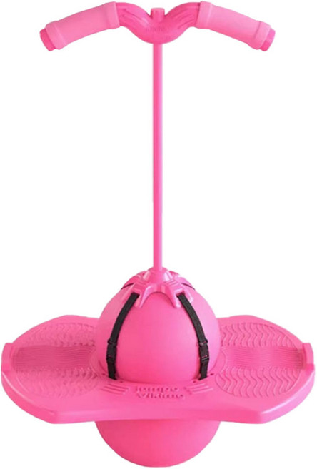 스카이콩콩 점핑볼 실내 놀이 완구 무소음 층간소음없는 점핑볼 성장판촉진 핑크 S044, 1개, 단품