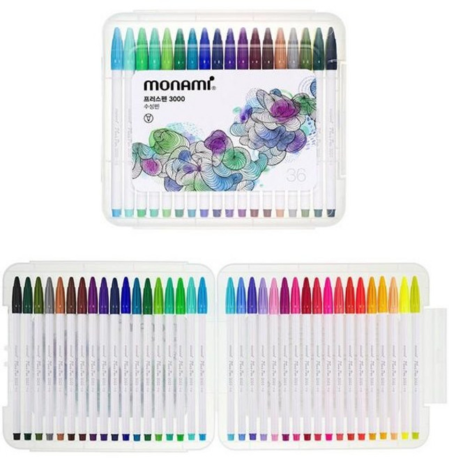 모나미 프러스펜 3000 36색 세트