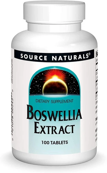 Source Naturals 일본직구 보스웰리아 추출물 375mg 100정, 1개 - 쿠팡