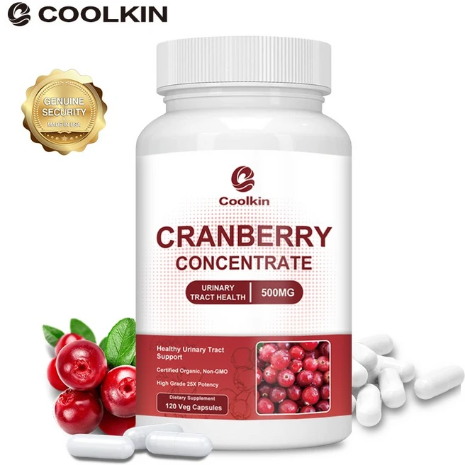 유기농 크랜베리 요로 건강에 도움 - 요로를 깨끗하게 유지하는 데 도움을 줍니다. 캡슐당 500mg 함유, 3개, 60정 - 쿠팡