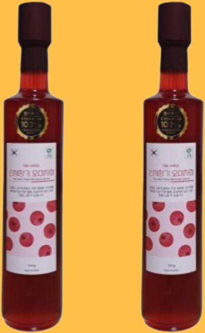 편한숨오미청 오미자청 고함량 엑기스 원액 천연 효소 액기스 발효액 맑숨, 1개, 2개입, 500g