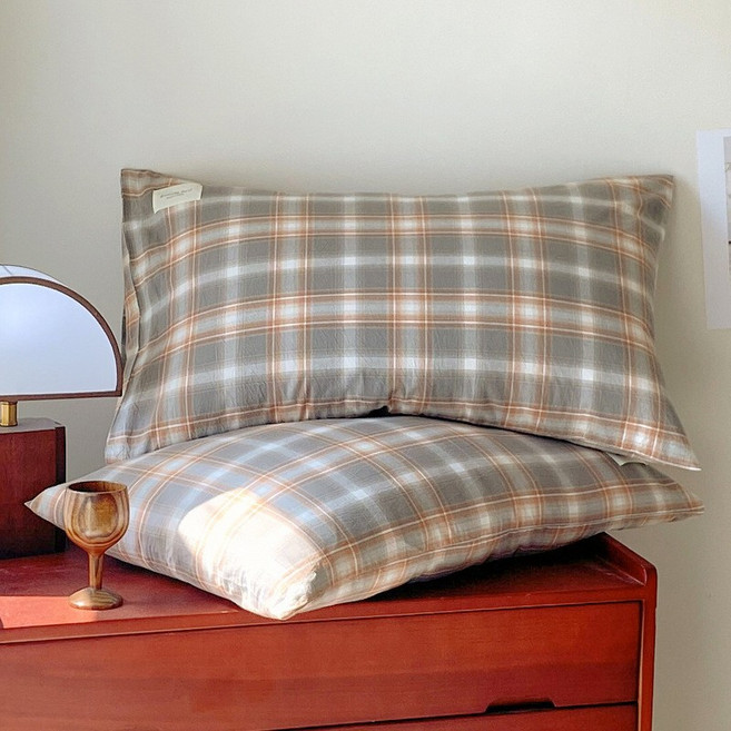 더링크 순면 베개커버 자루형 배게잇 2장