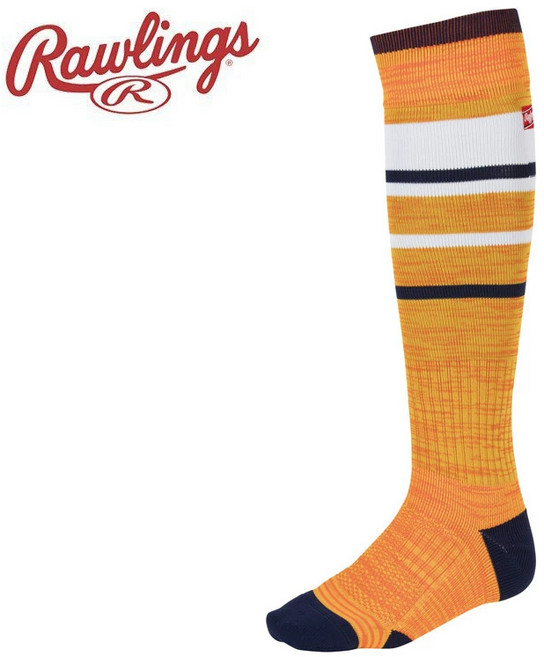 롤링스 야구 양말 유소년 AAS15S02, 1개, 옐로우