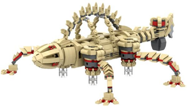 아스라다 MOC 젤다드 시리즈 디바인 비스트 나보리스 빌딩 블록 세트 게임 피규어 Vah 메도 루타 루다니아, 1개