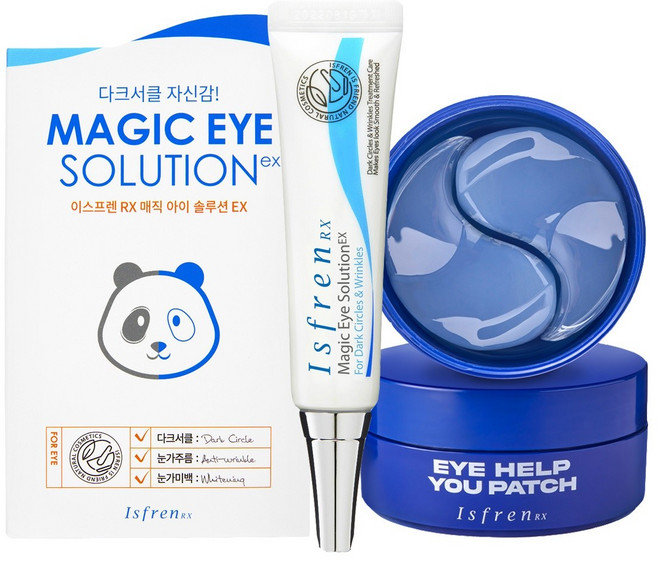 이스프렌 매직아이솔루션 다크서클 아이크림 + 아이패치, 20g, 1개, 80g