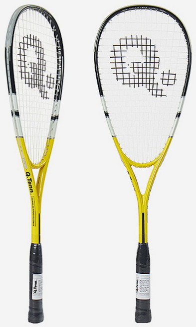 큐텐 하이프로 스쿼시 라켓 동대문 매장발송, 옐로우, 1개