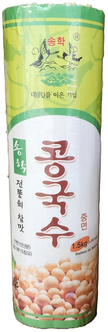 [송학] 콩국수 중면 1.5kg, 1개