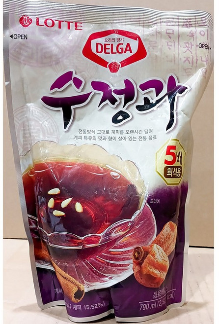 수정과농축액 하늘청 790ml 농축5배, 1개