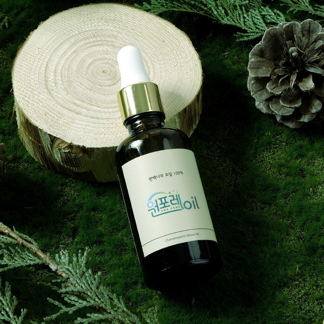 고농축 편백오일 원액 피톤치드 스프레이 탈취제 방향제 새집증후군 셀프베이크아웃 50ml, 1개