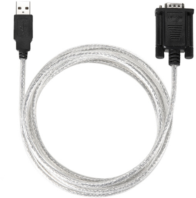 넥스트유 USB 2.0 to RS232 변환 시리얼케이블, USB2.0 to RS232-[NEXT-340PL], 1개