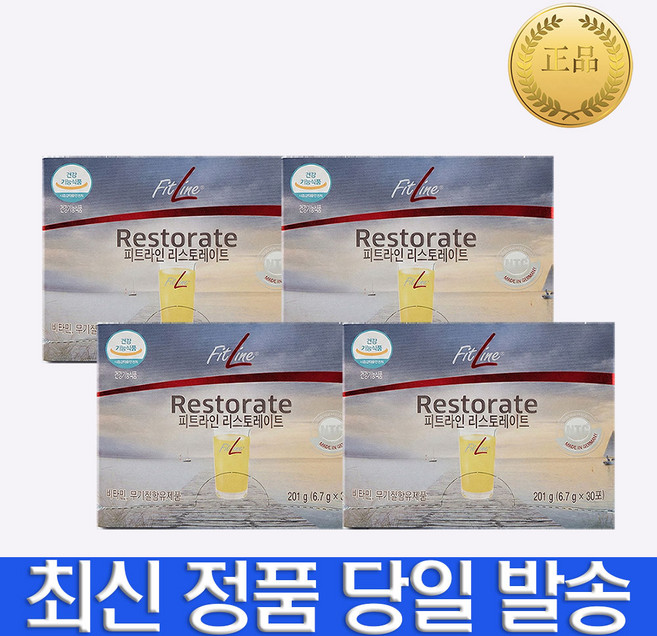 PM쥬스 독일피엠 리스토레이트, 201g, 4박스