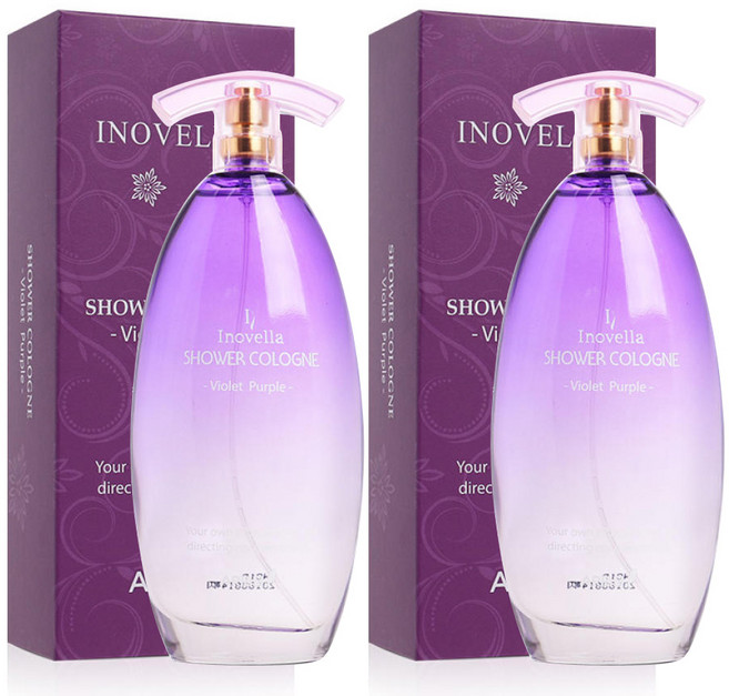 나드리 이노벨라 샤워코롱 바이올렛 퍼플, 150ml, 2개