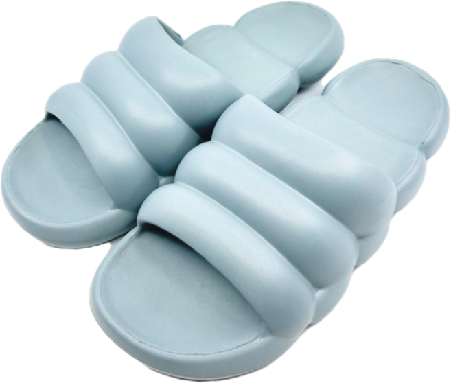 IAWI 뚱카롱 슬리퍼 프리미엄 실내화 층간소음 신혼선물 임산부 산후조리원, 스카이블루, 1개