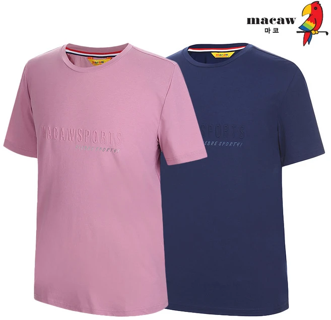 (남성)입체로고 반팔 티셔츠_MMM2TR01 - 쿠팡