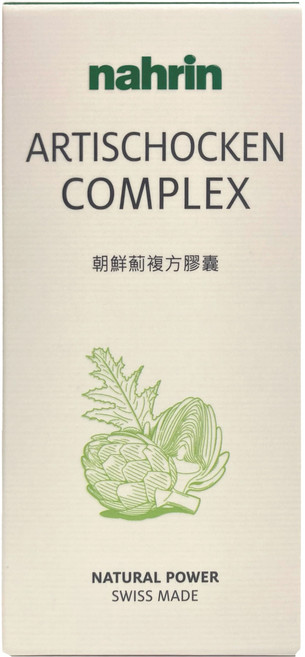 nahrin 納霖朝鮮薊複方膠囊 Artischocken Complex, 1個, 100顆
