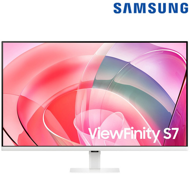 (삼성전자) 삼성 모니터 뷰피니티 S7 S32D701 81cm 화이트, 80cm, LS32D701EAKXKR