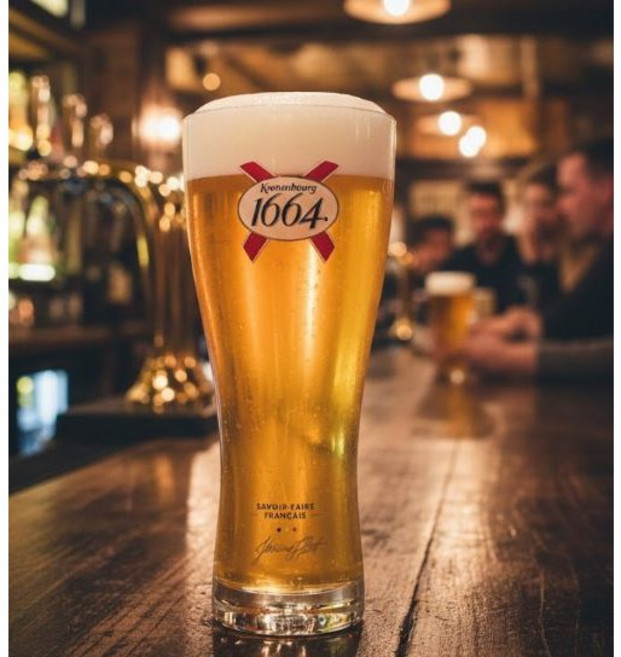 블랑 라거 맥주잔, 1개