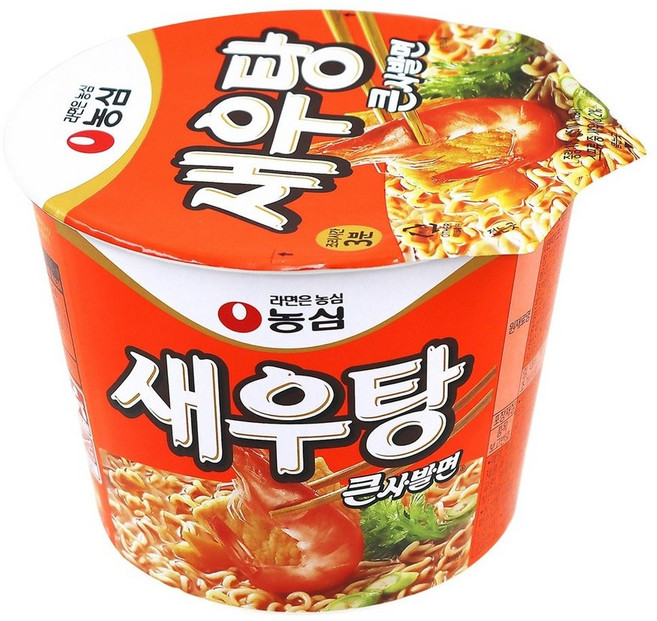 농심 새우탕 큰사발 115g x 16