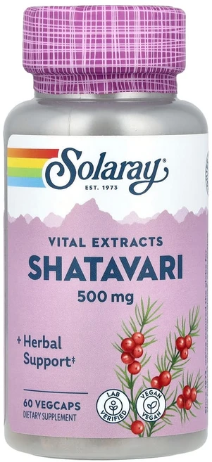 솔라레이 샤타바리 뿌리추출물 500mg 베지 캡슐 60정, 1개 - 쿠팡
