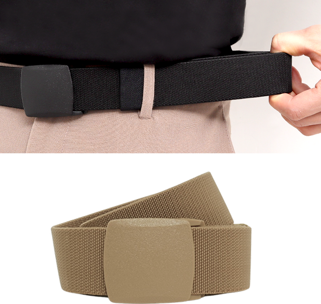 어바인 캐주얼 스판 벨트 빅사이즈 쇠독방지 허리띠