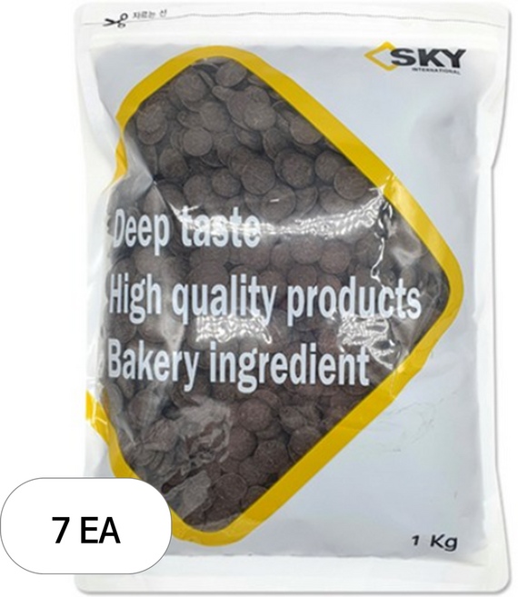 이르카 키론카오 다크 코팅 초콜릿, 7개, 1kg