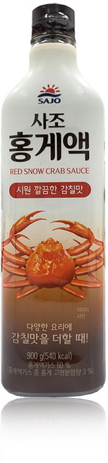 사조 홍게액, 900ml, 1개