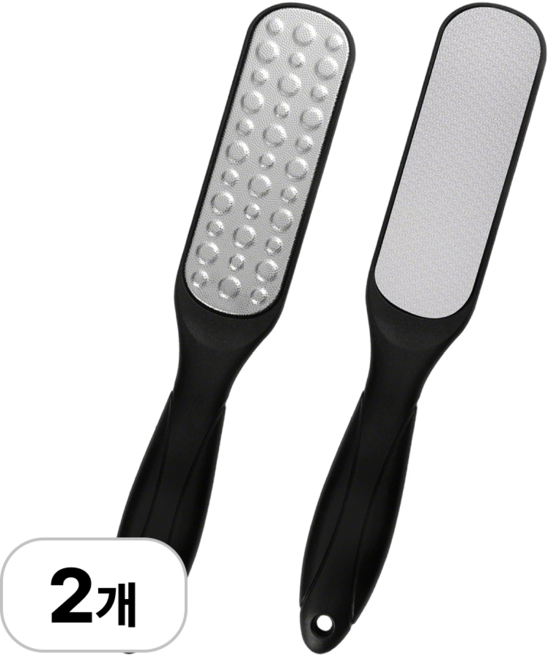 로멀리 양면 발각질제거기 풋파일, 50g, 2개, 1개입
