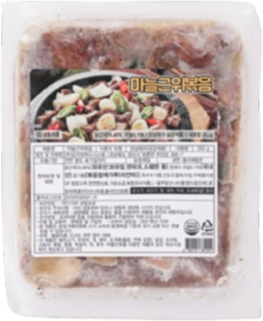 임꺽정 마늘근위볶음, 2개, 250g