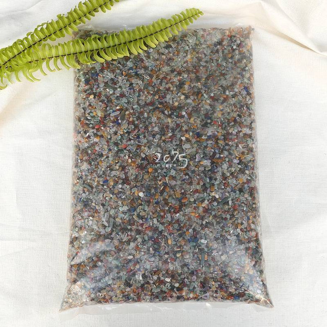 2075水晶礦石 天然水晶碎石, 白水晶,紫水晶,黃水晶,粉晶,黑曜石,七寶碎石