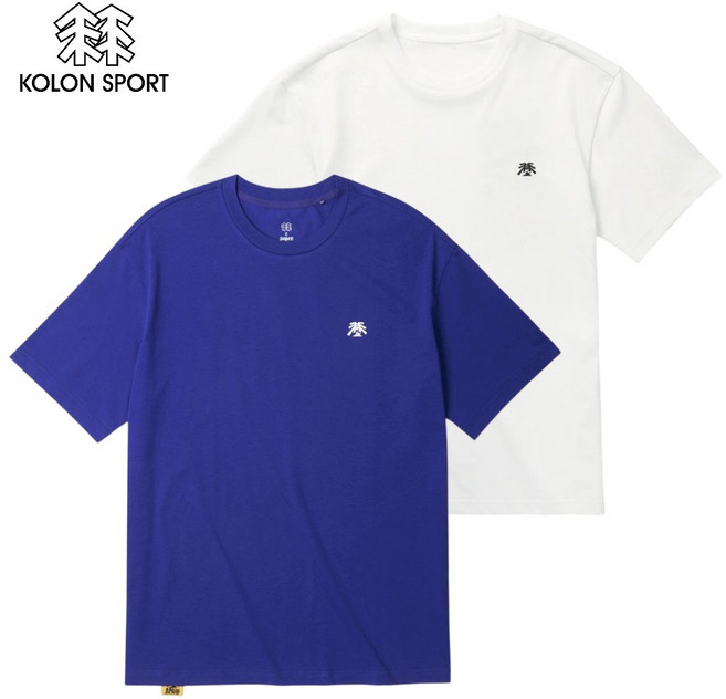 [백화점발송] 코오롱스포츠 남여공용 반팔티 티셔츠 시원한 여름 라운드 등산 낚시 하이킹