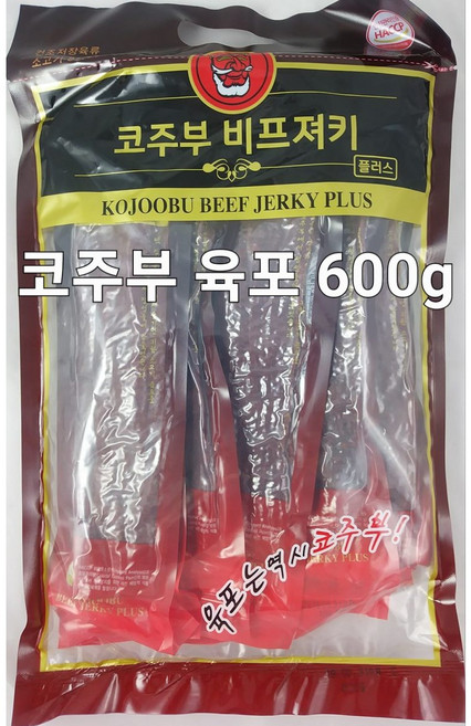 코주부 육포 소고기, 600g, 1개