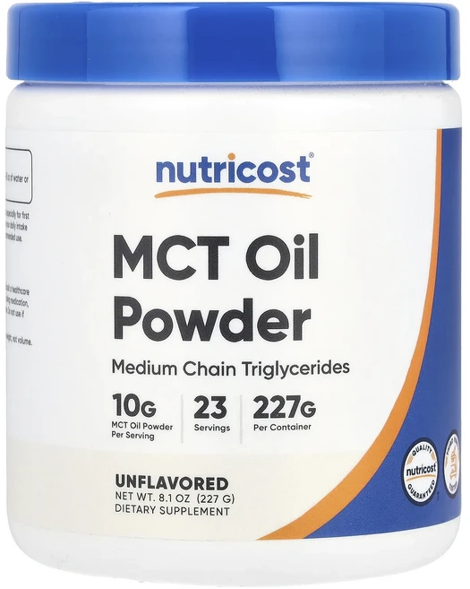 절실히 몸관리가필요한시기 Nutricost MCT 오일 분말 무맛 227g(8.1oz) 프리미엄할인상품입니다, NutricostMCT오일분말무맛227g81oz, 227g, 1개 - 쿠팡