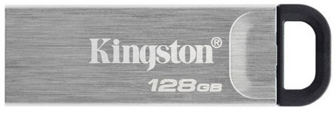 Kingston DataTraveler Kyson 128GB USB 3.2 Gen 1 隨身碟 金屬造型 代理商公司貨, 1個